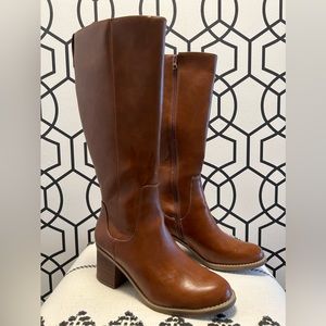 Brown Knee High Boots